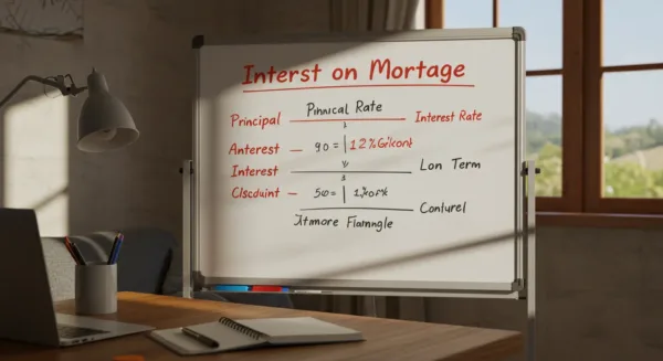 calculated as a percentage Interest-on-Mortgage