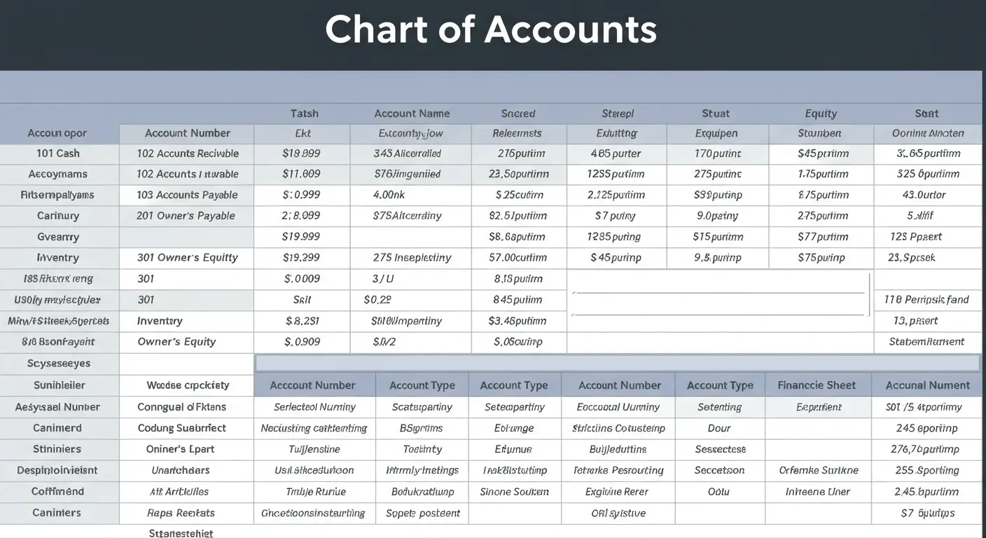Chart of Accounts