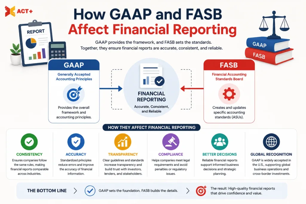 how do GAAP and FASB Affect Financial Reporting