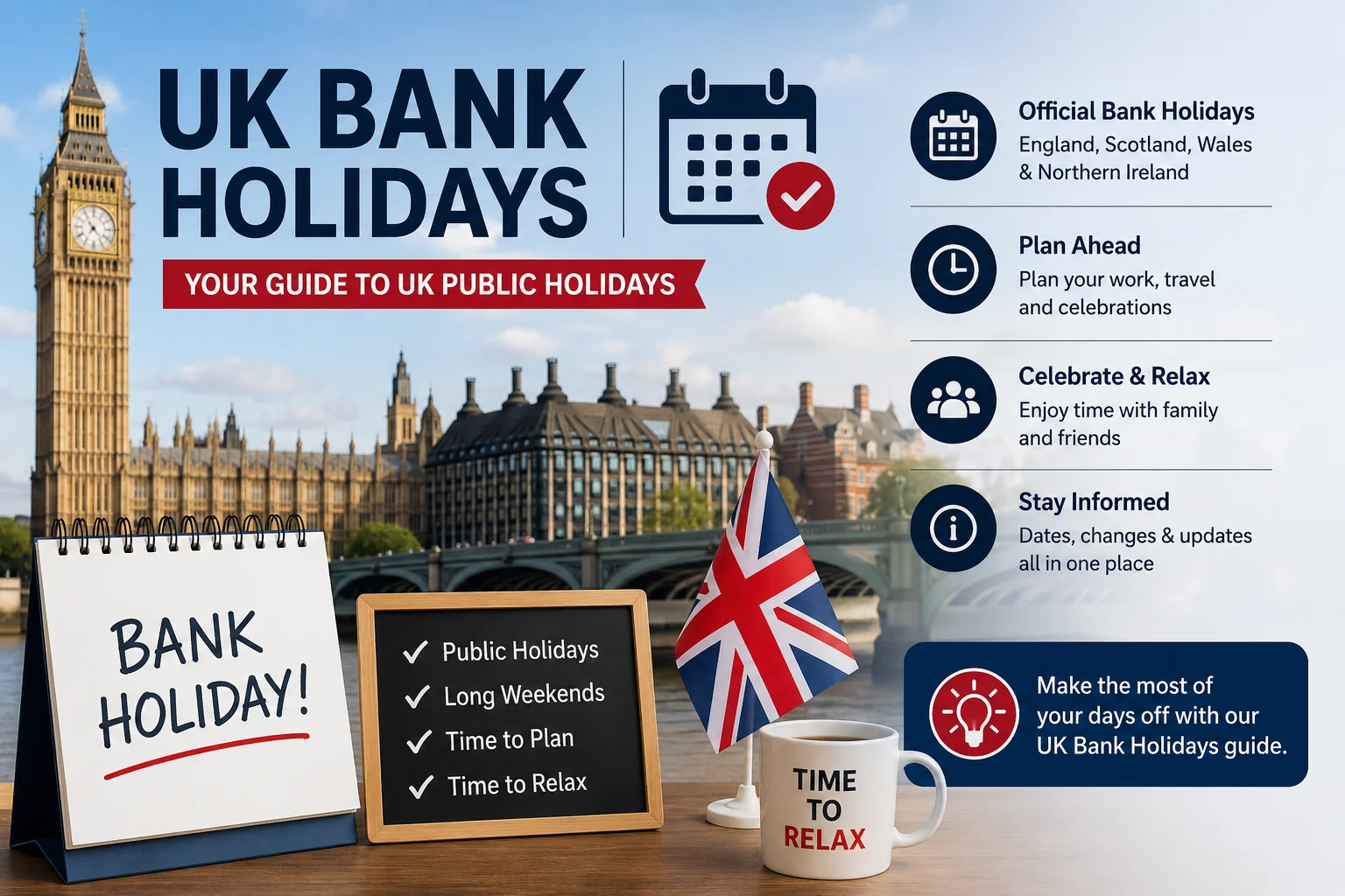 Bank holidays in the UK